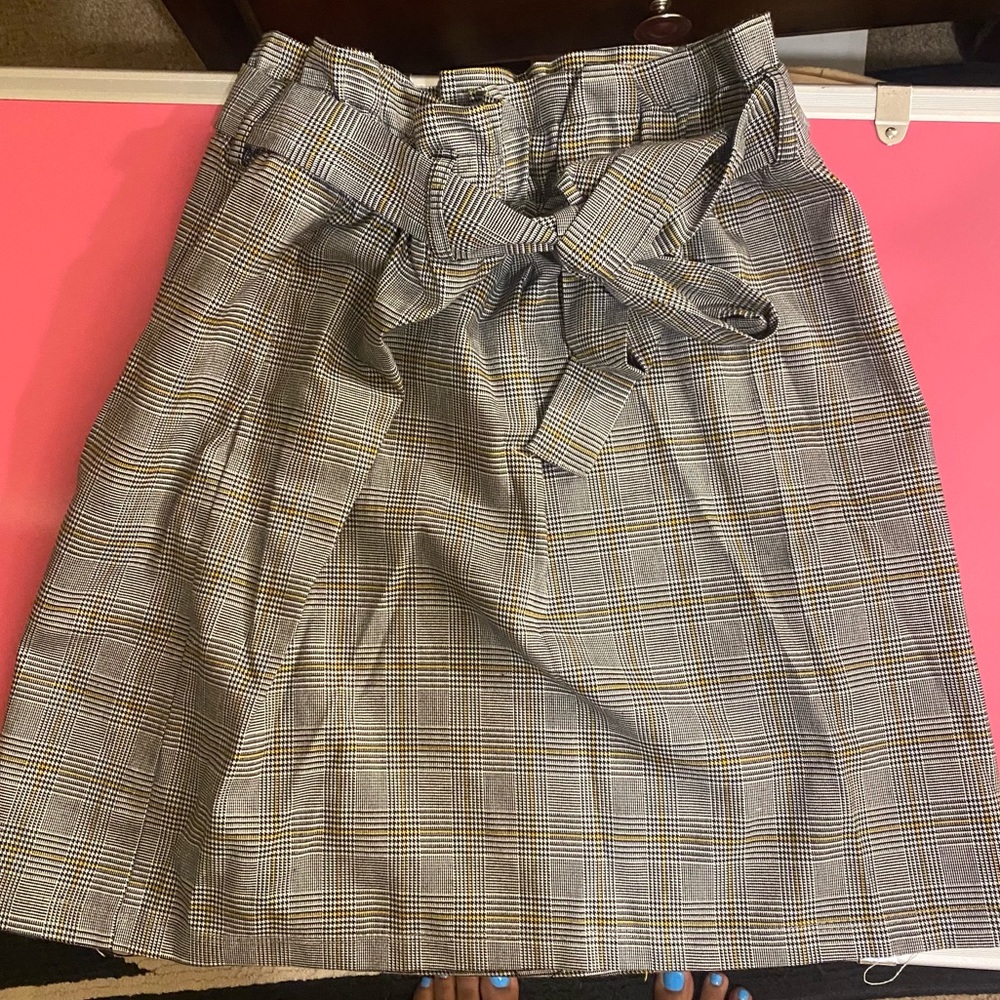 Plaid Skirt